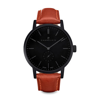 Black - Fox Governor Watch by Champlain